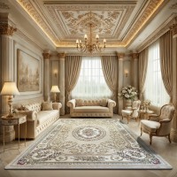 Китайский ковер 002037 Бежевый